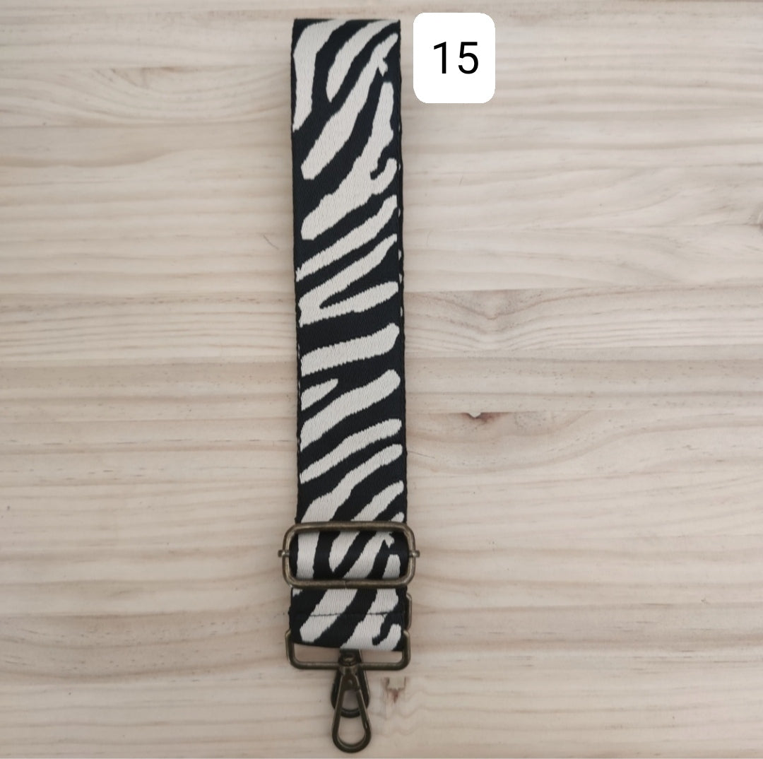 Bolso flecos piel personalizado - Color negro