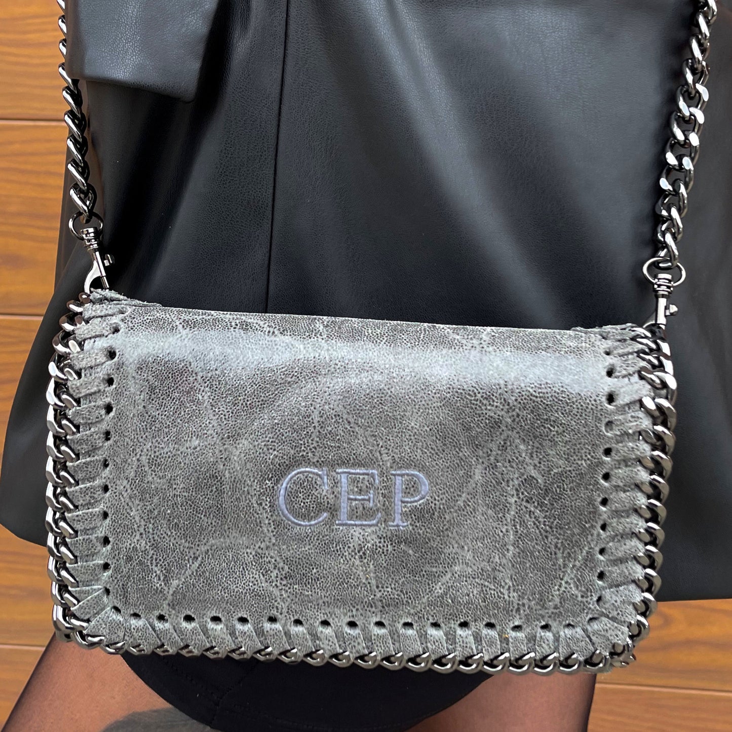 Bolso mini stella personalizado - gris