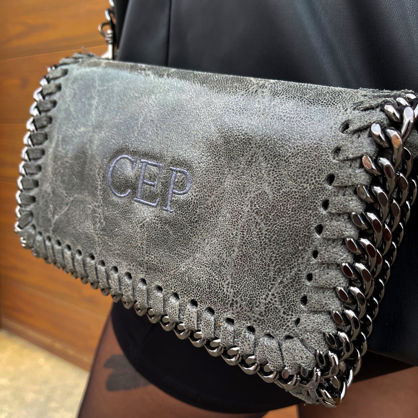 Bolso mini stella personalizado - gris