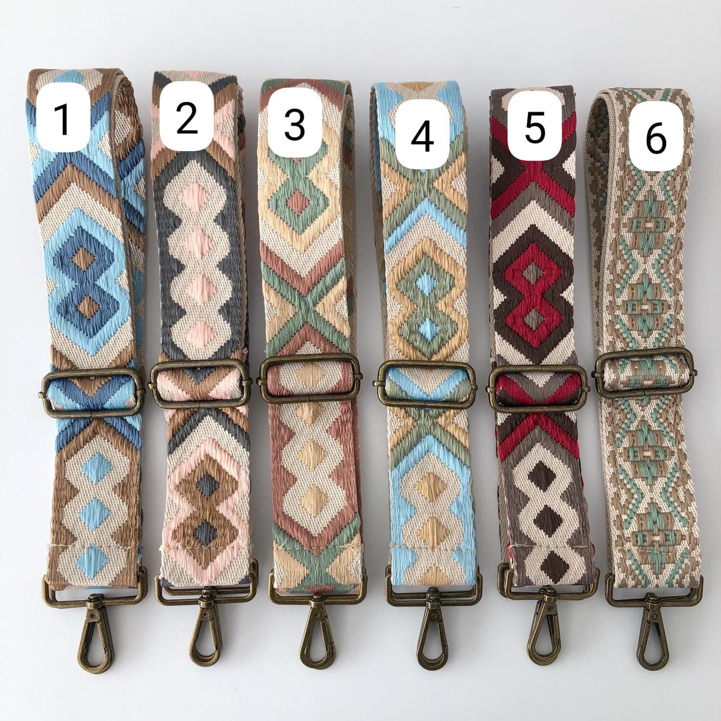 Bandolera tachuelas piel de ante personalizada - Color camel