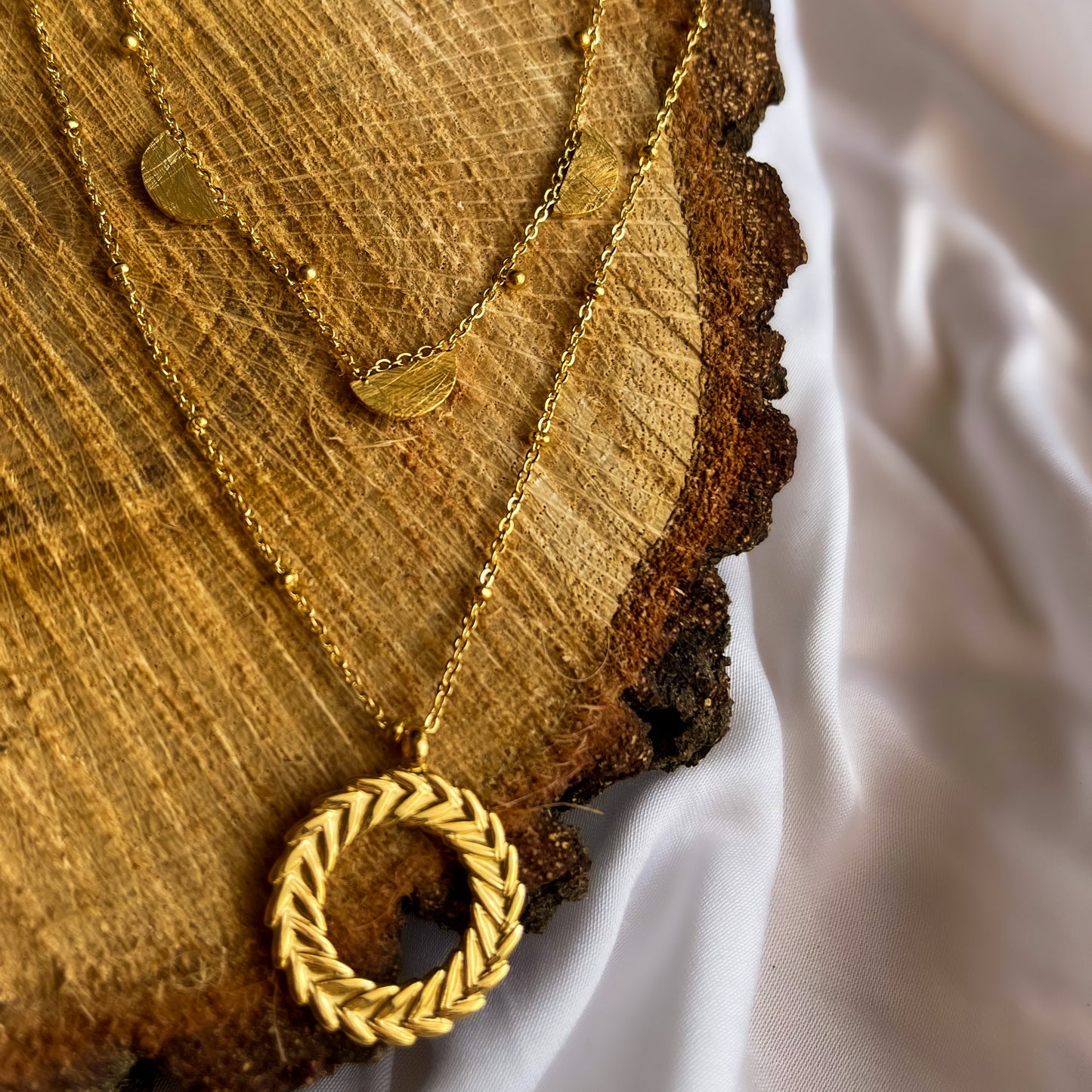 Collar doble chapitas