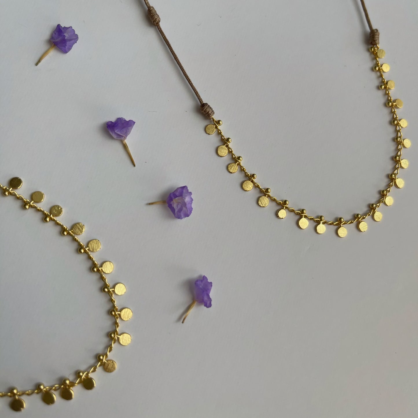 Collar ajustable plaquitas