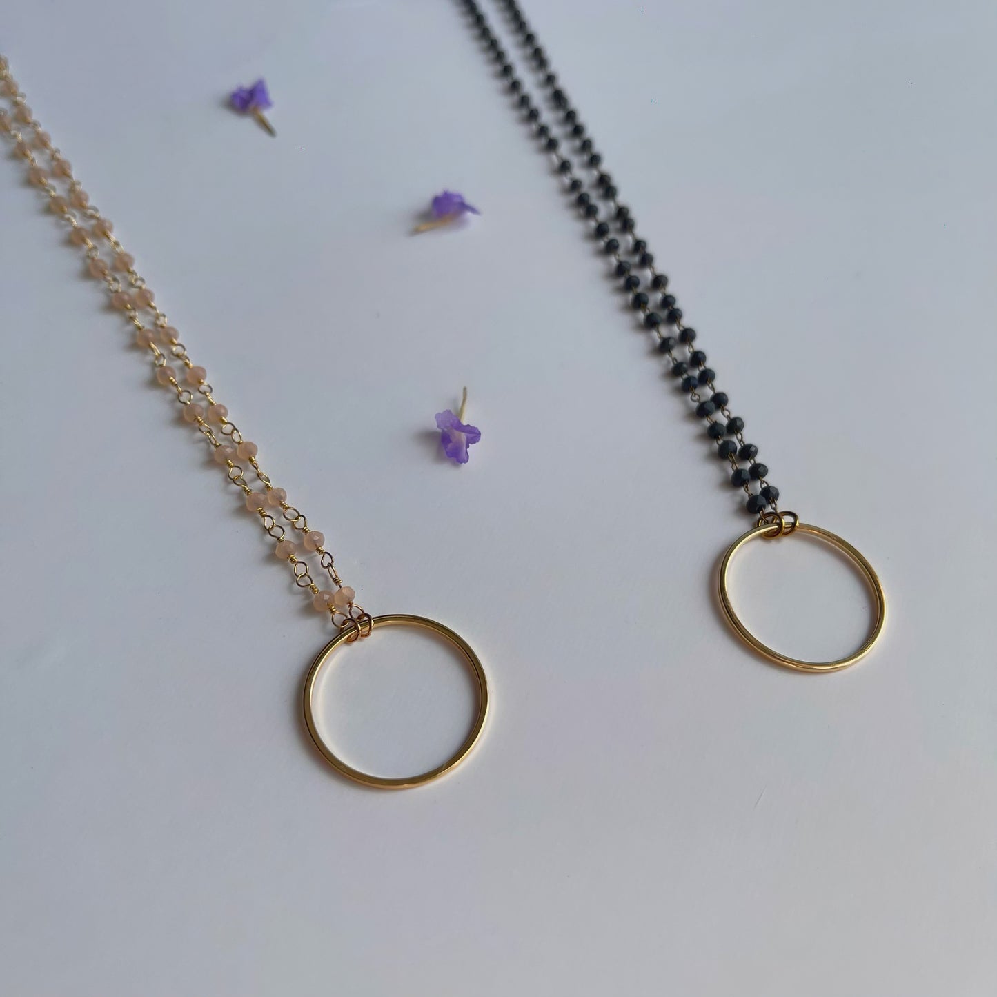 Collar circulo combinado