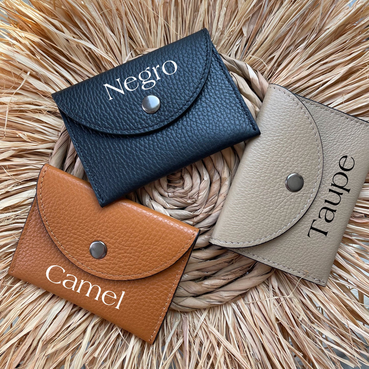 Bolso herrajes personalizado NEGRO
