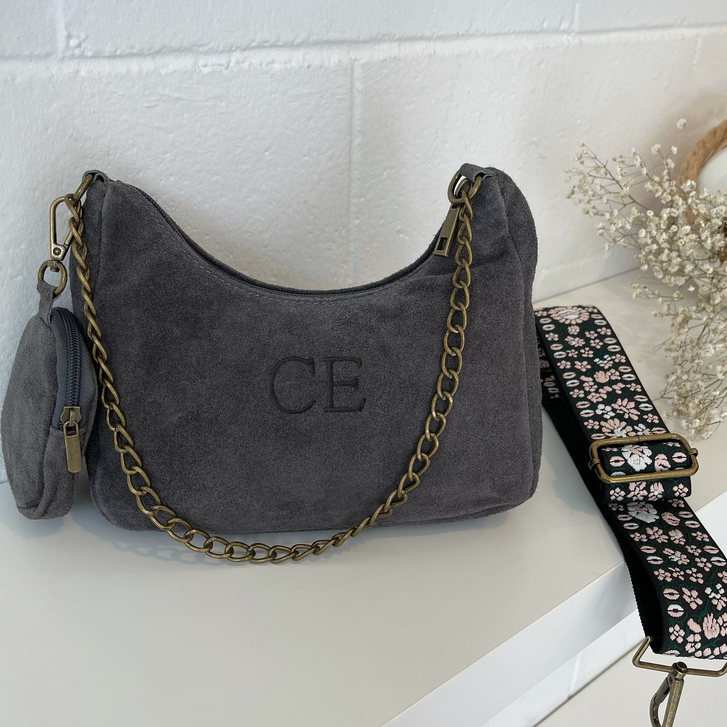 Bolso multipocket medium personalizado - Color gris