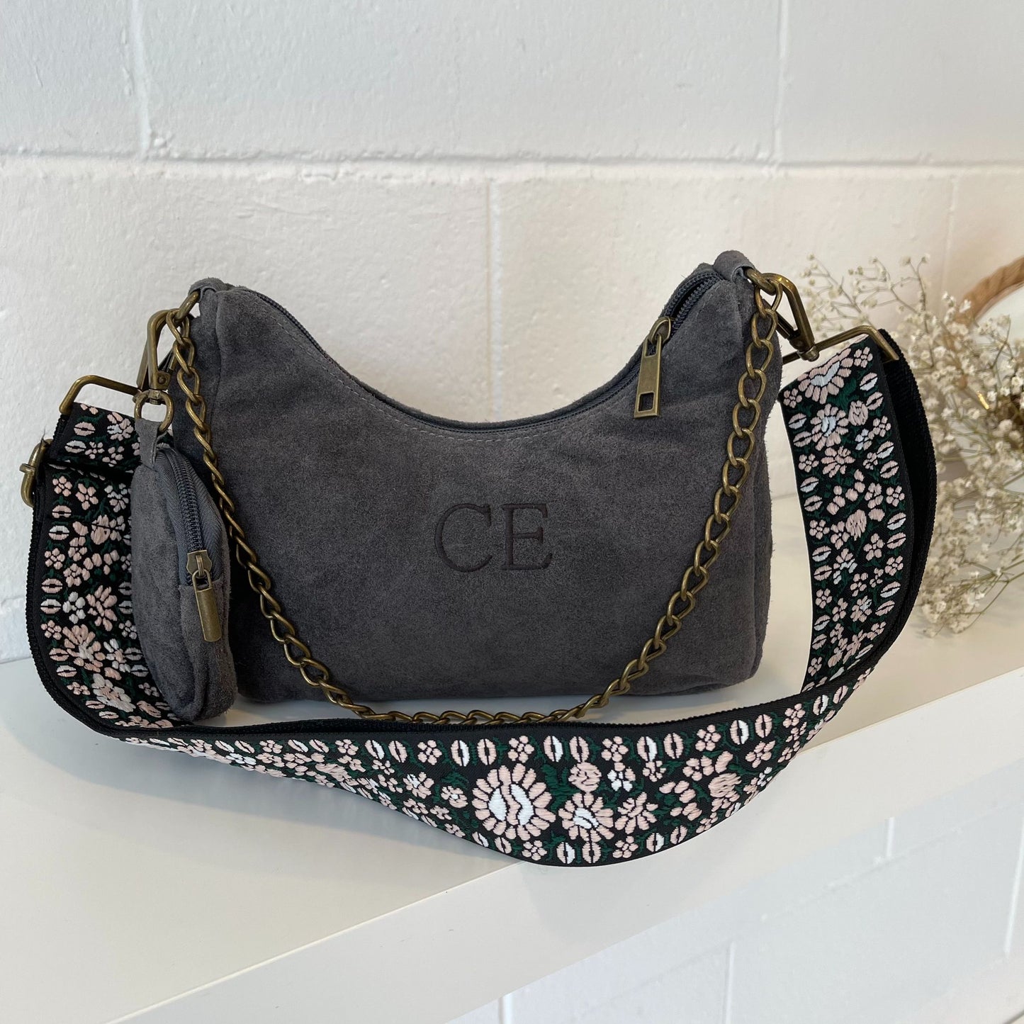 Bolso multipocket medium personalizado - Color gris