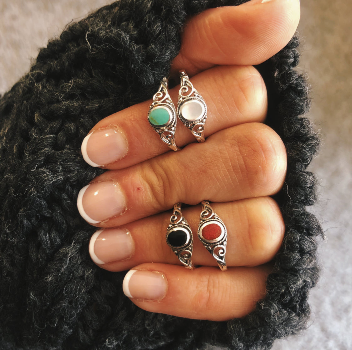 Anillo Hawai Cuarzo