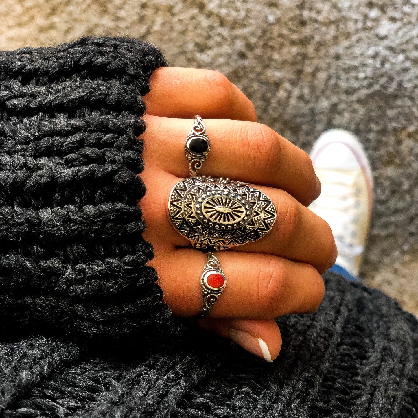 Anillo Hawai Onix